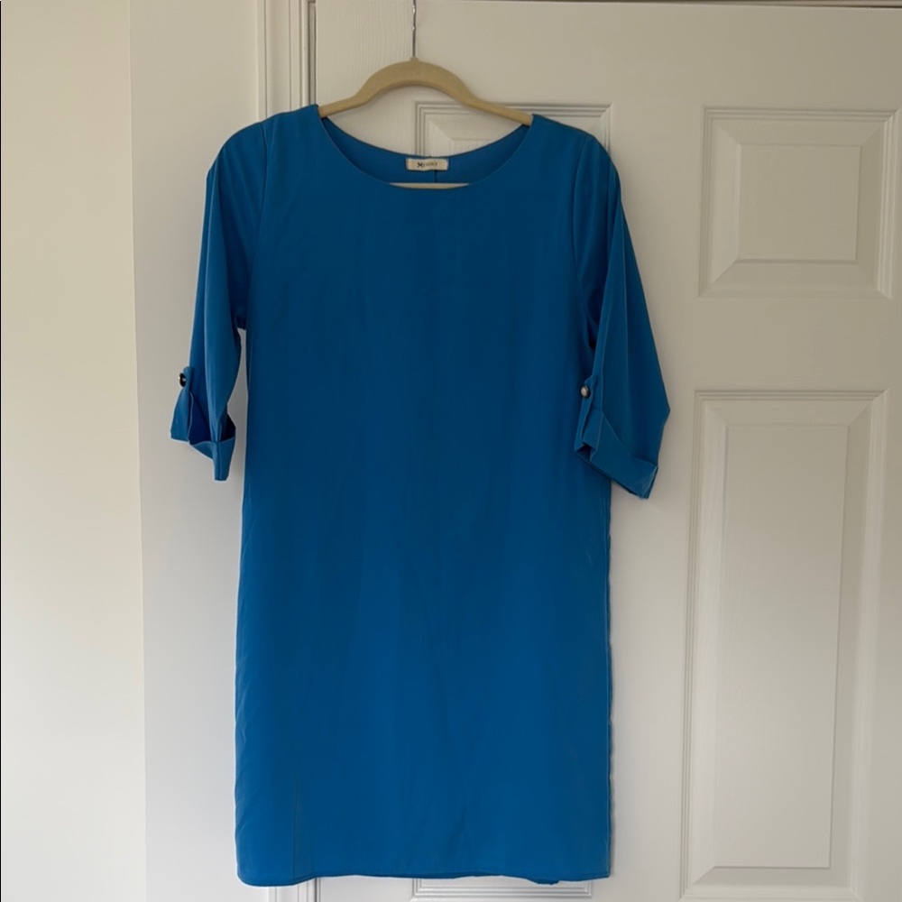 Blue Women's Mini Dress
